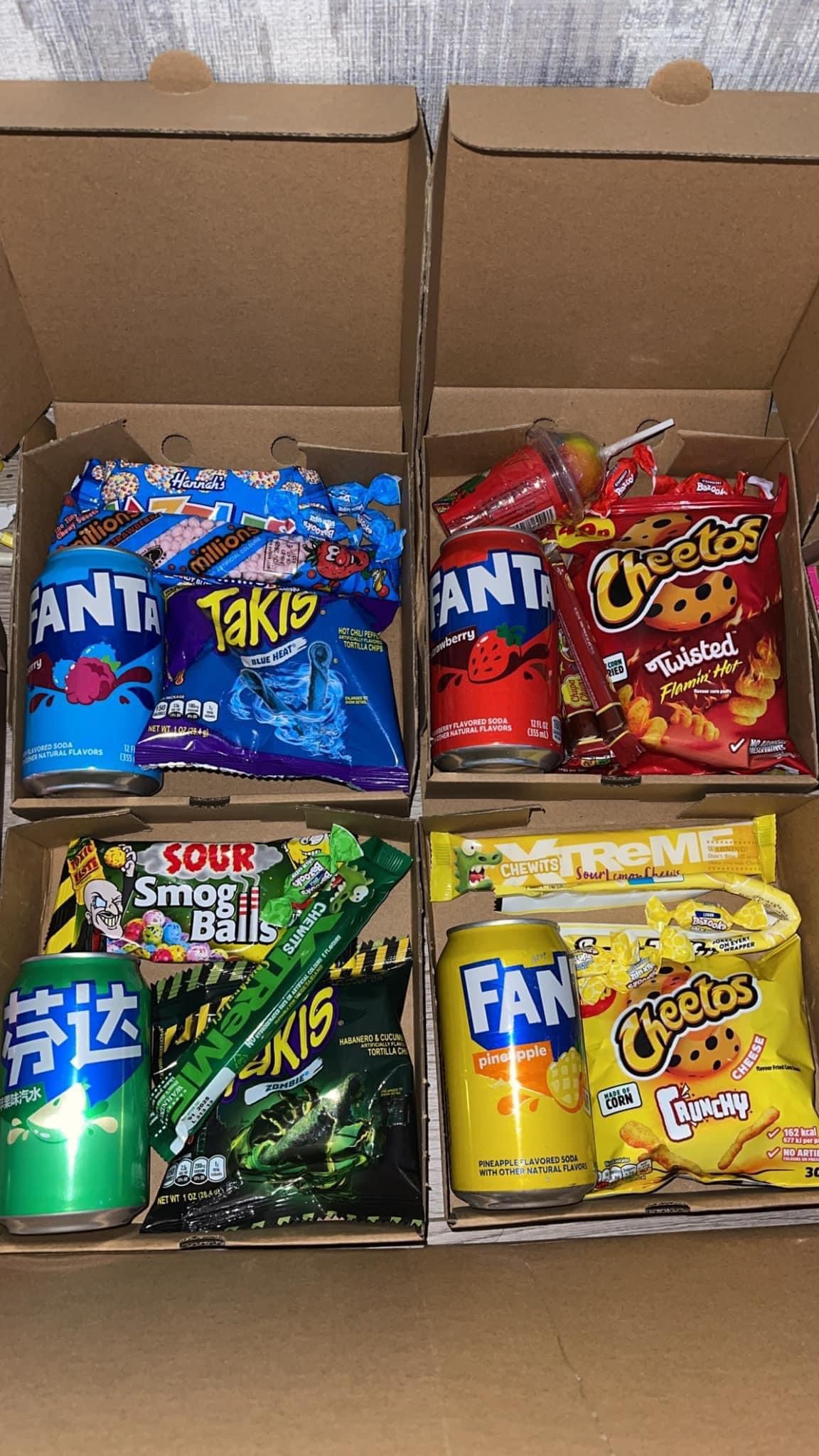 USA sweet boxes (small )