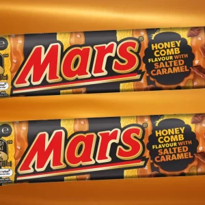 Mars honey comb & salted caramel (Australia)
