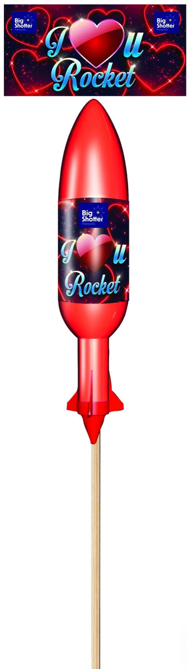 I Love You – Love Is In The Air- Red Rocket